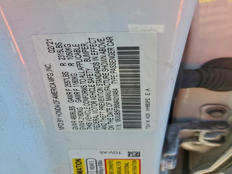 2021 Acura Tlx Tech a