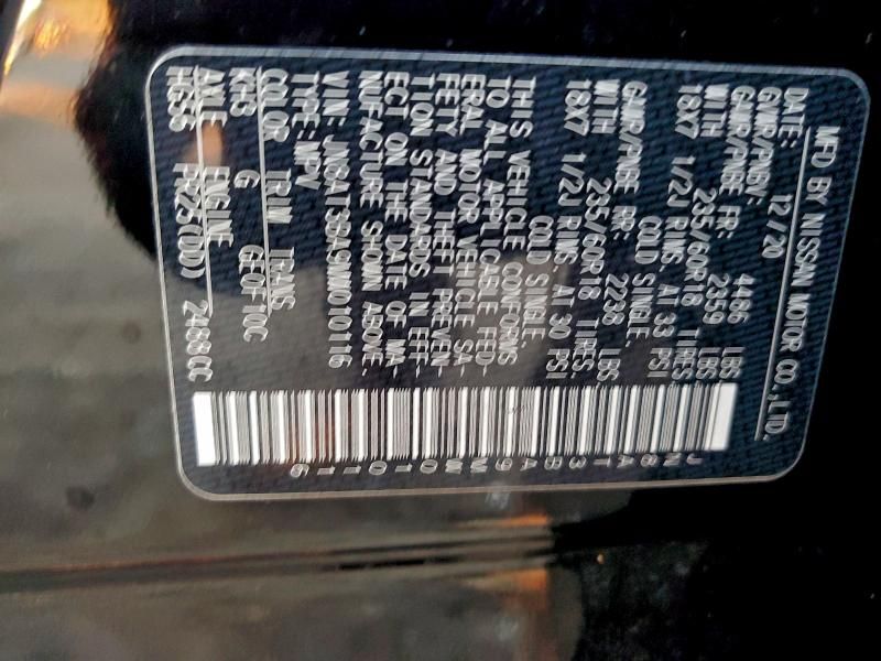 2021 Nissan Rogue sv