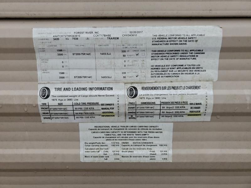 2017 Wildwood 2017 Foresriver Grey Wolf