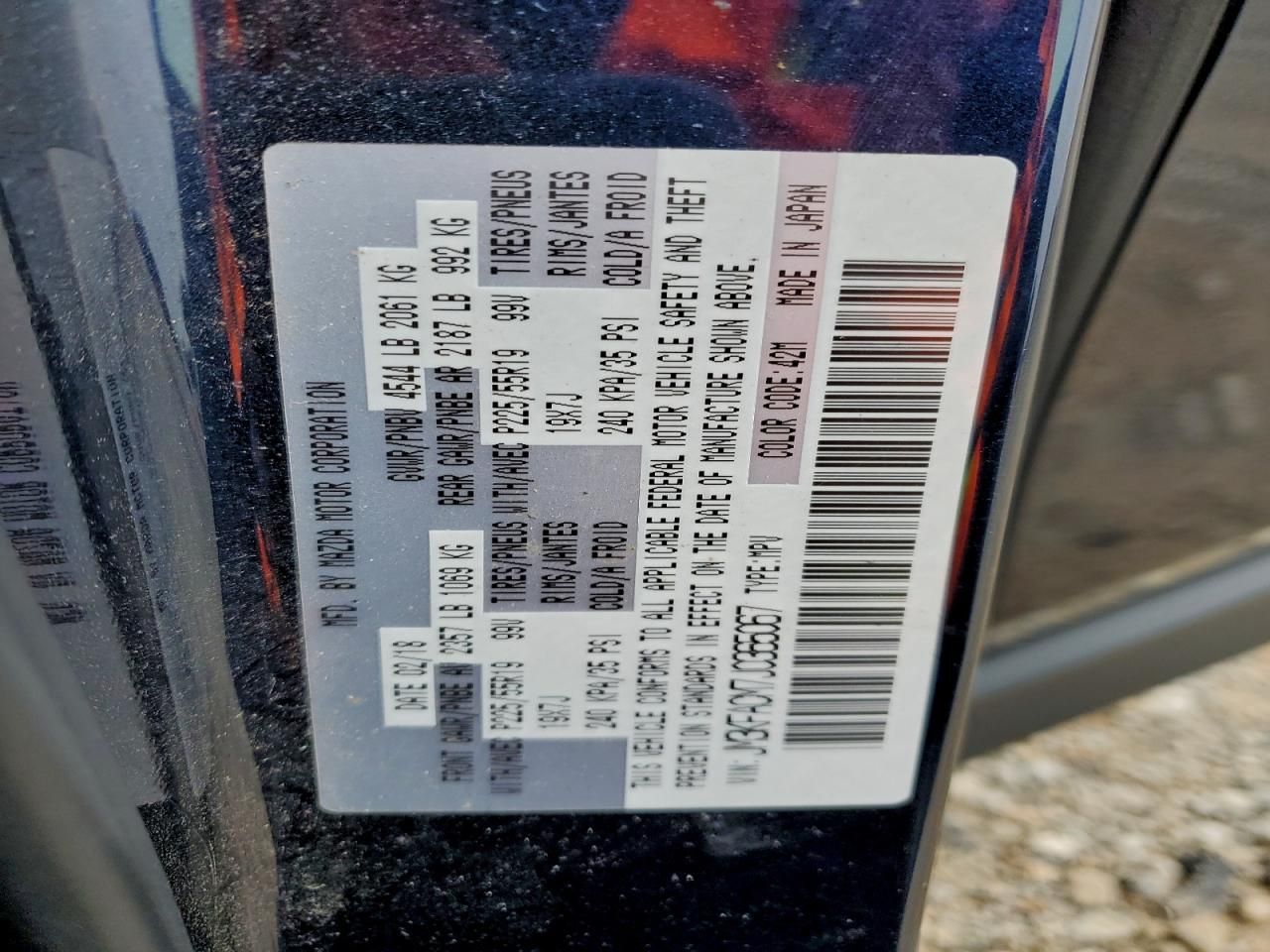 2018 Mazda Cx-5 Touring