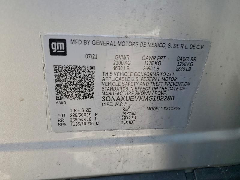 2021 Chevrolet Equinox lt