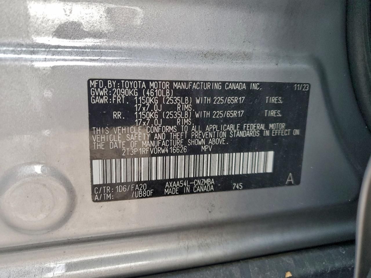 2024 Toyota Rav4 xle