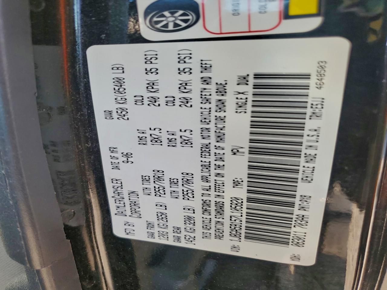 2007 Jeep Wrangler Sahara