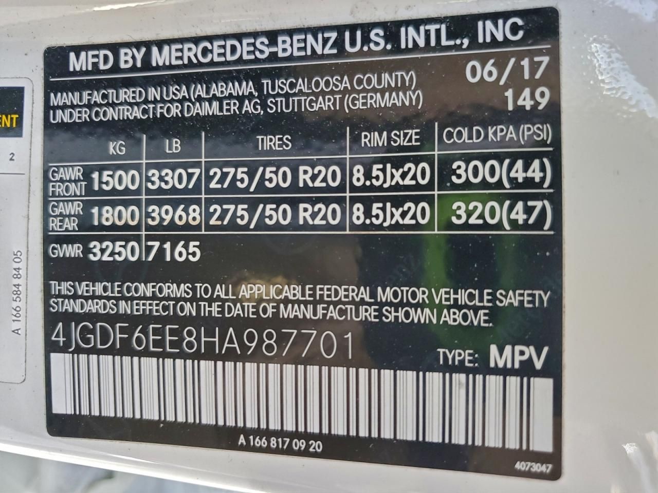 2017 Mercedes-Benz Gls 450 4matic