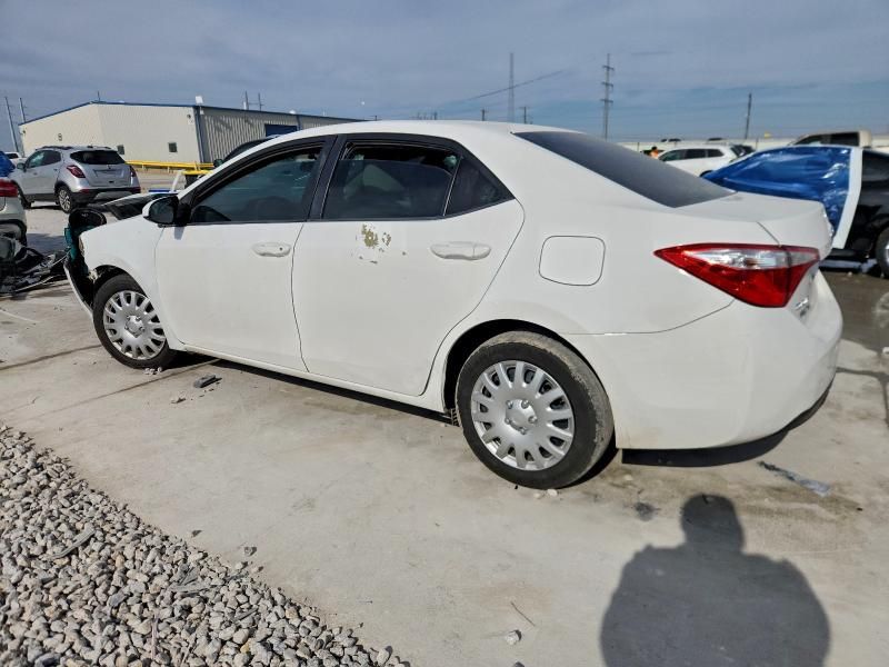2016 Toyota Corolla l