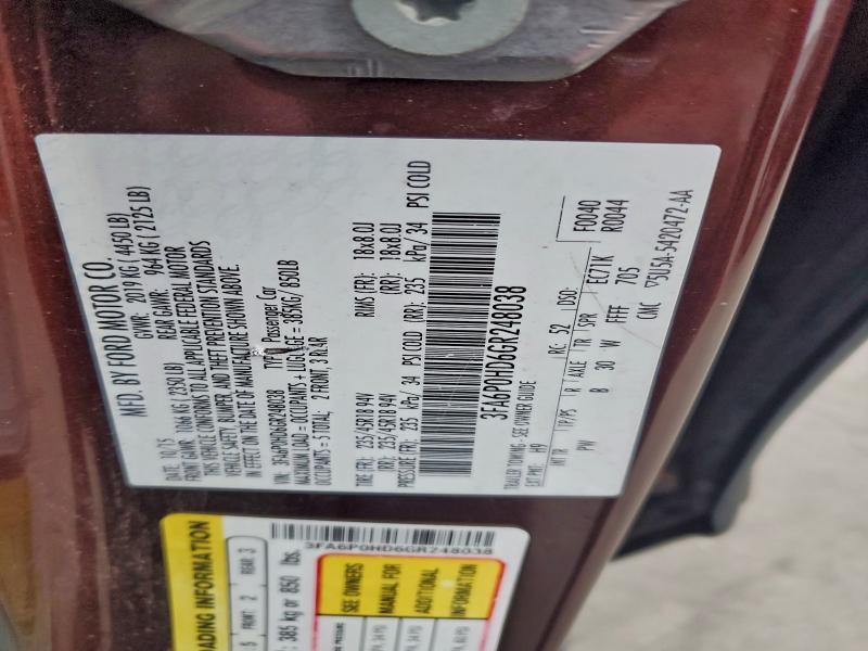 2016 Ford Fusion se