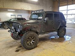 Jeep salvage cars for sale: 2015 Jeep Wrangler Unlimited Sport