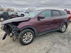 KIA Sorento salvage cars for sale: 2019 KIA Sorento lx
