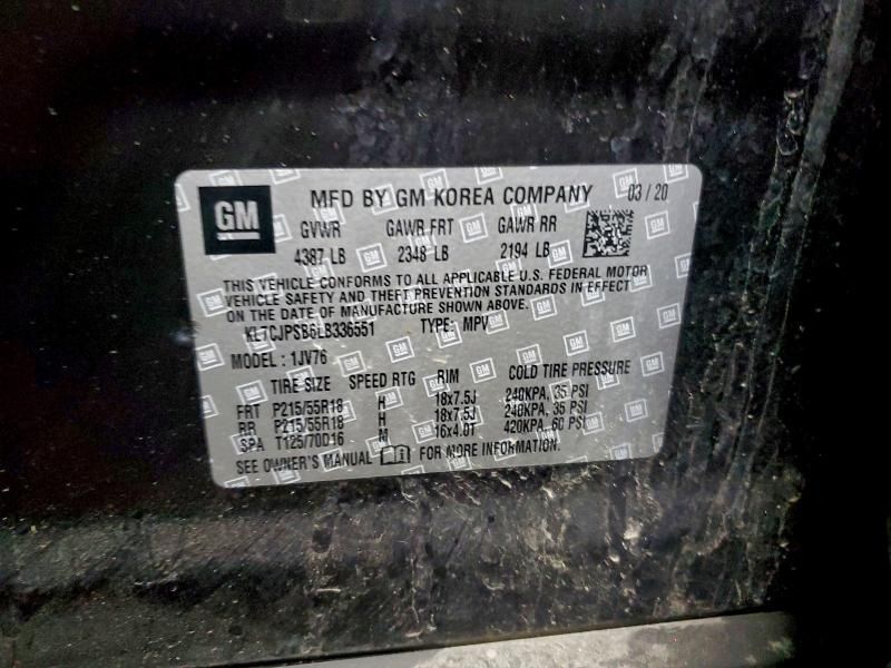 2020 Chevrolet Trax 1LT