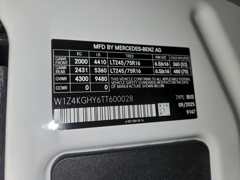 2026 Mercedes-Benz Sprinter 2500