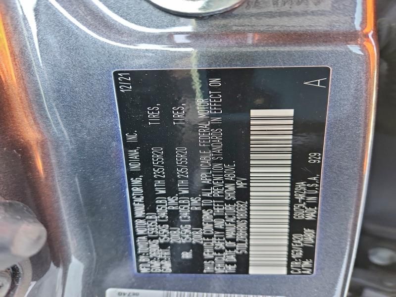 2022 Toyota Highlander xse