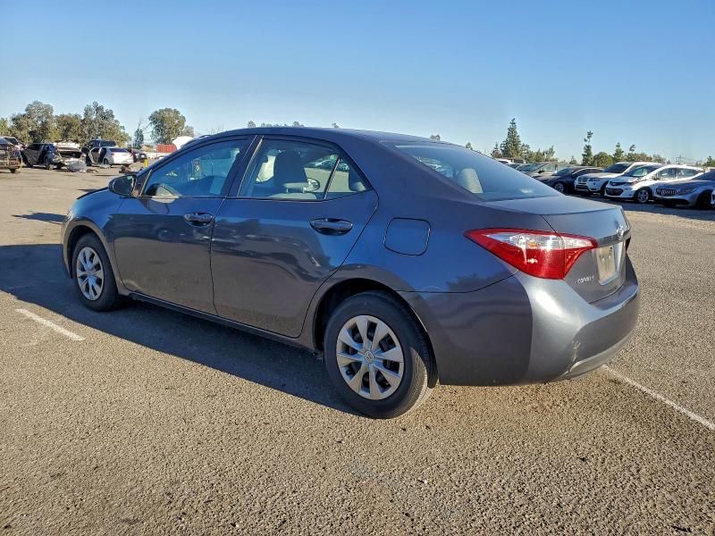 2016 Toyota Corolla l