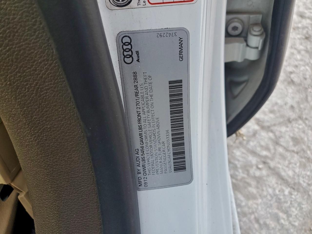 2013 Audi A7 Prestige