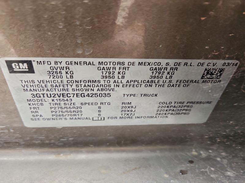 2014 GMC Sierra K1500 SLT