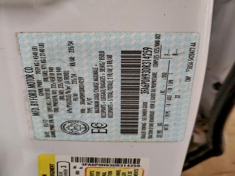 2013 Ford Fusion se