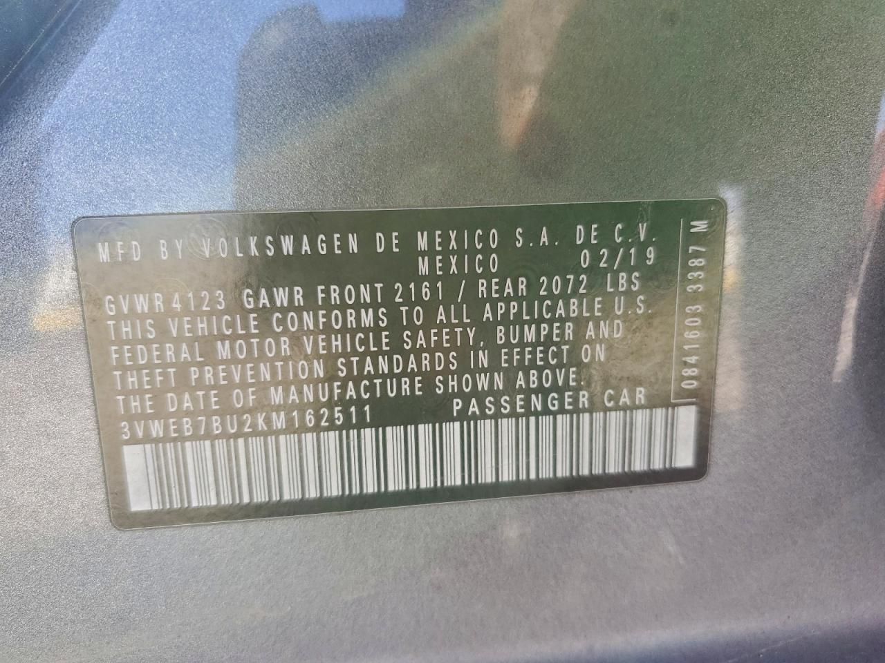 2019 Volkswagen Jetta sel