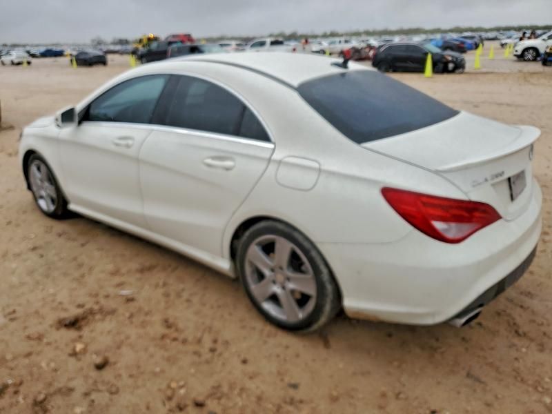 2015 Mercedes-Benz Cla 250