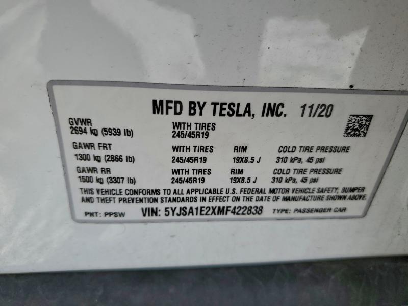2021 Tesla Model s