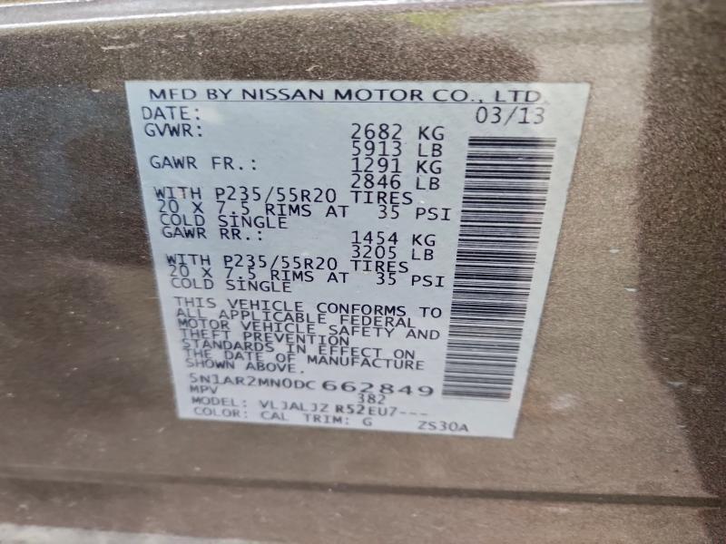 2013 Nissan Pathfinder s