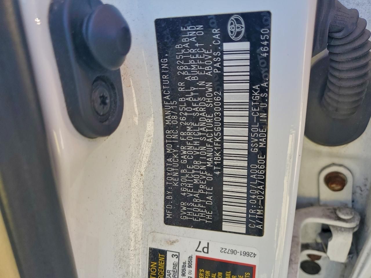 2016 Toyota Camry xse