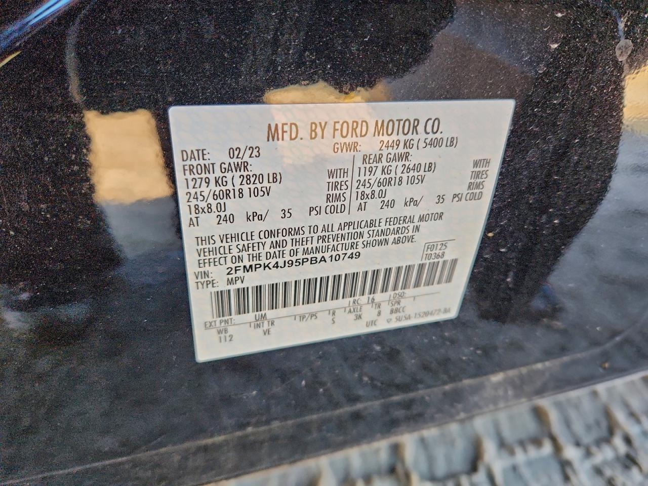 2023 Ford Edge sel