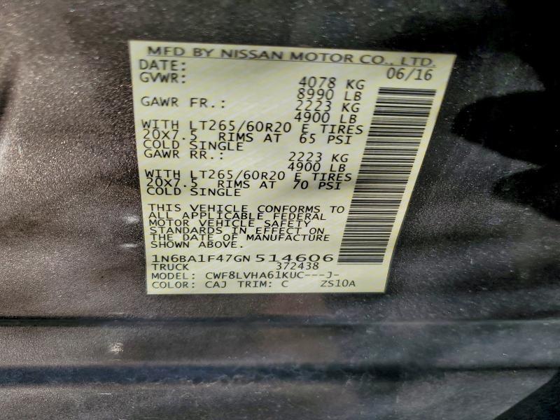 2016 Nissan Titan XD SL