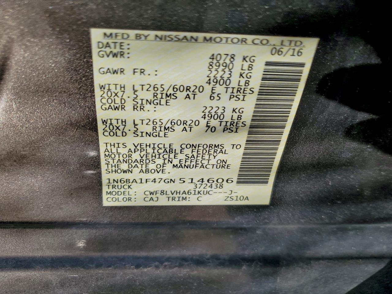 2016 Nissan Titan XD SL