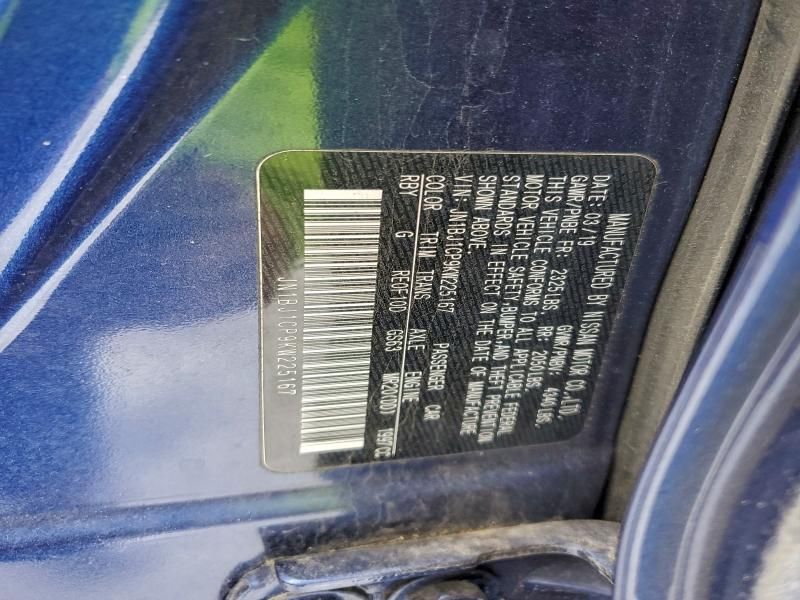 2019 Nissan Rogue Sport s