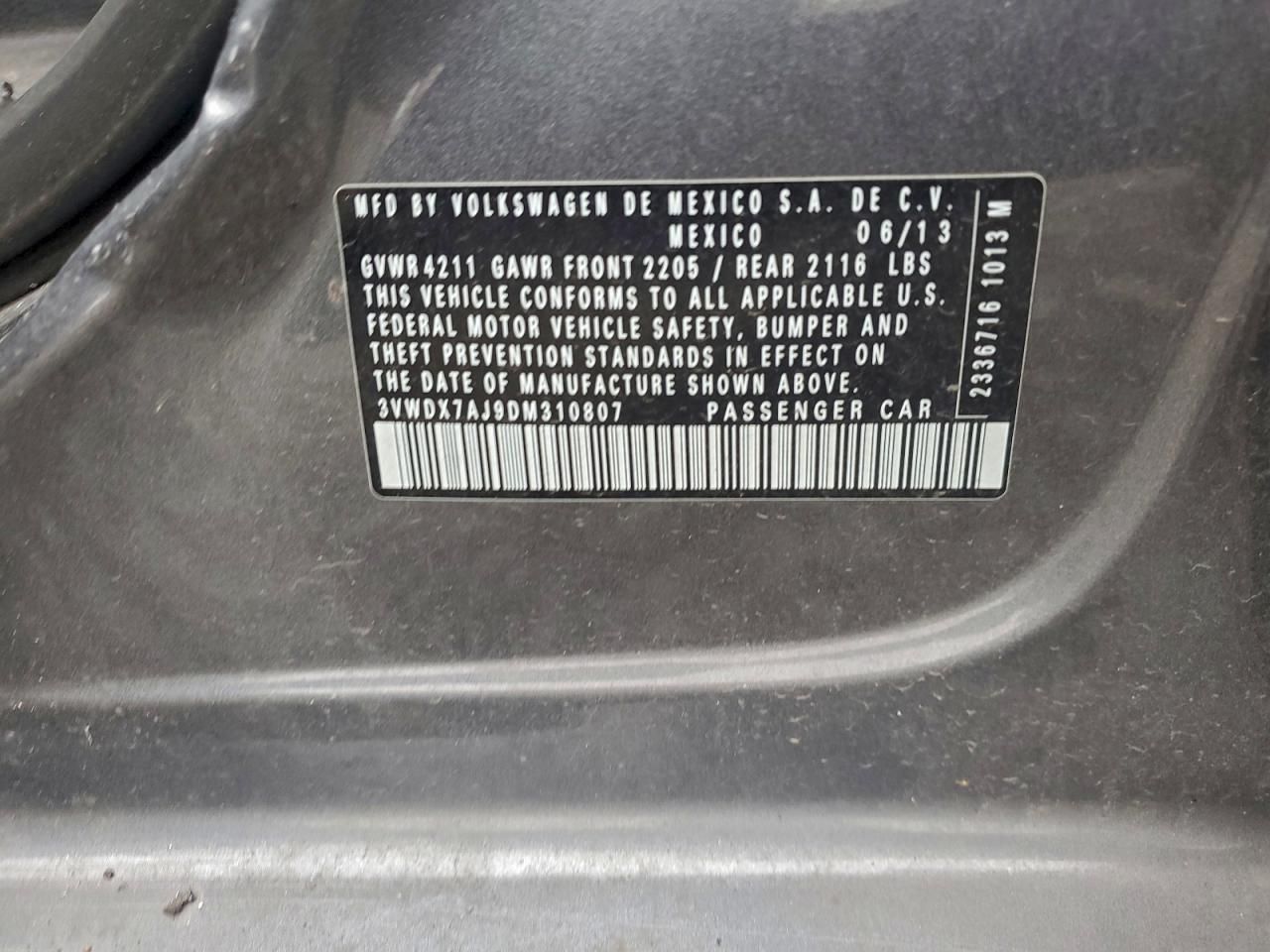 2013 Volkswagen Jetta se