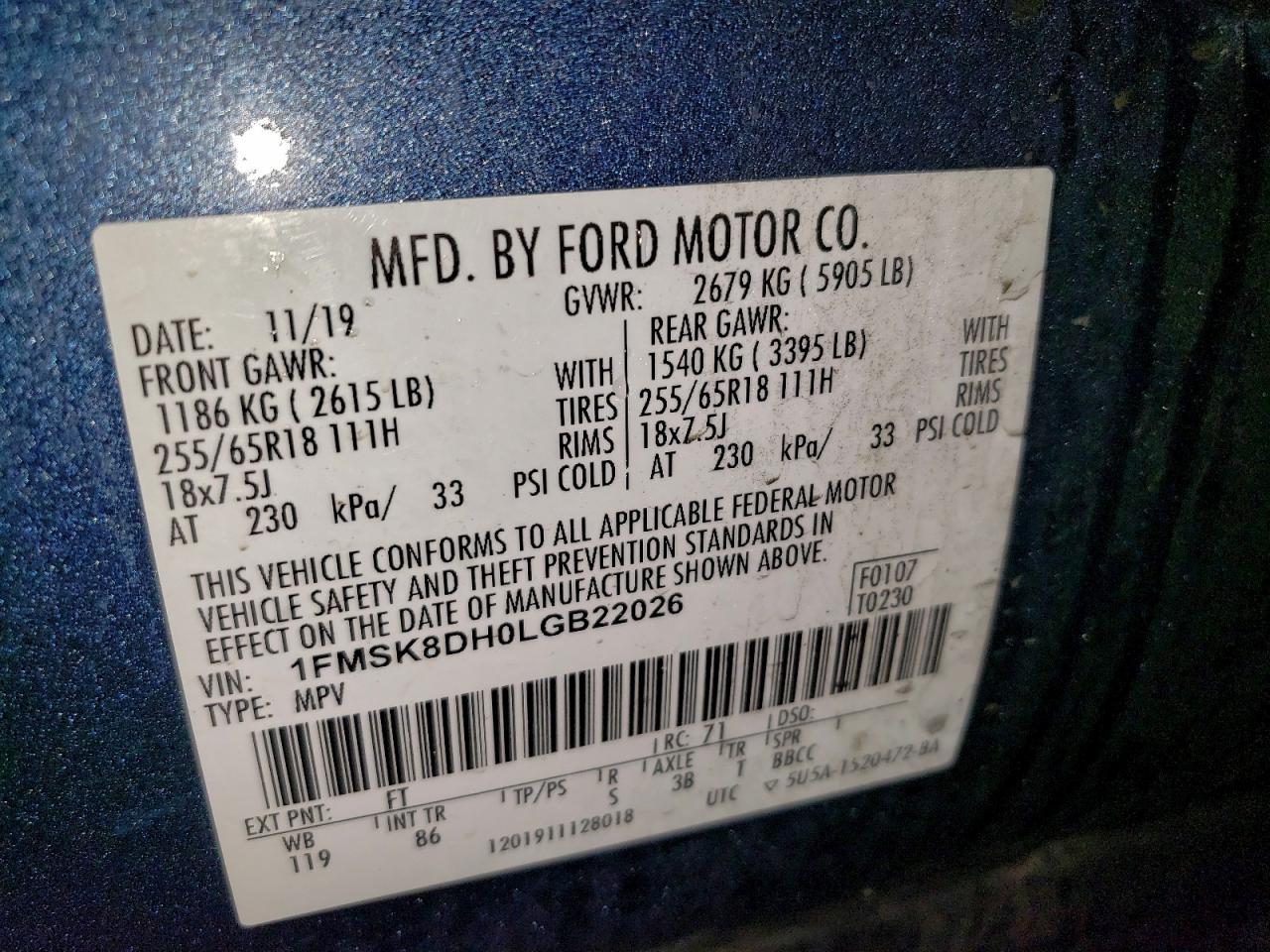 2020 Ford Explorer xlt