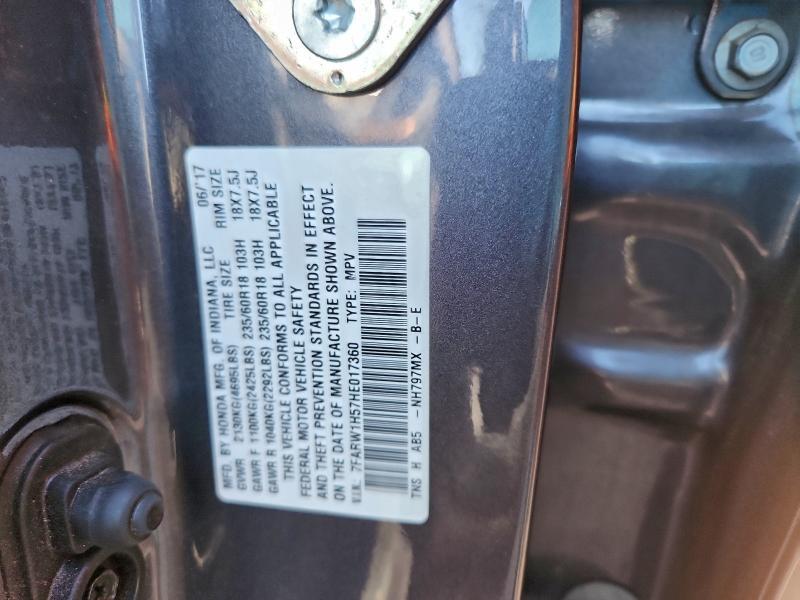 2017 Honda Cr-v ex