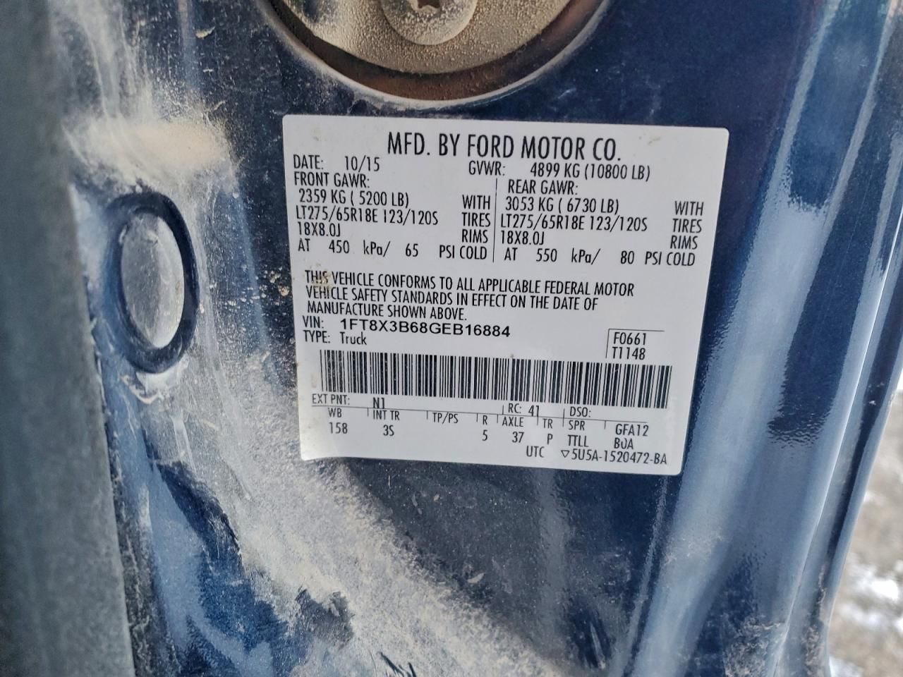 2016 Ford F350 Super Duty