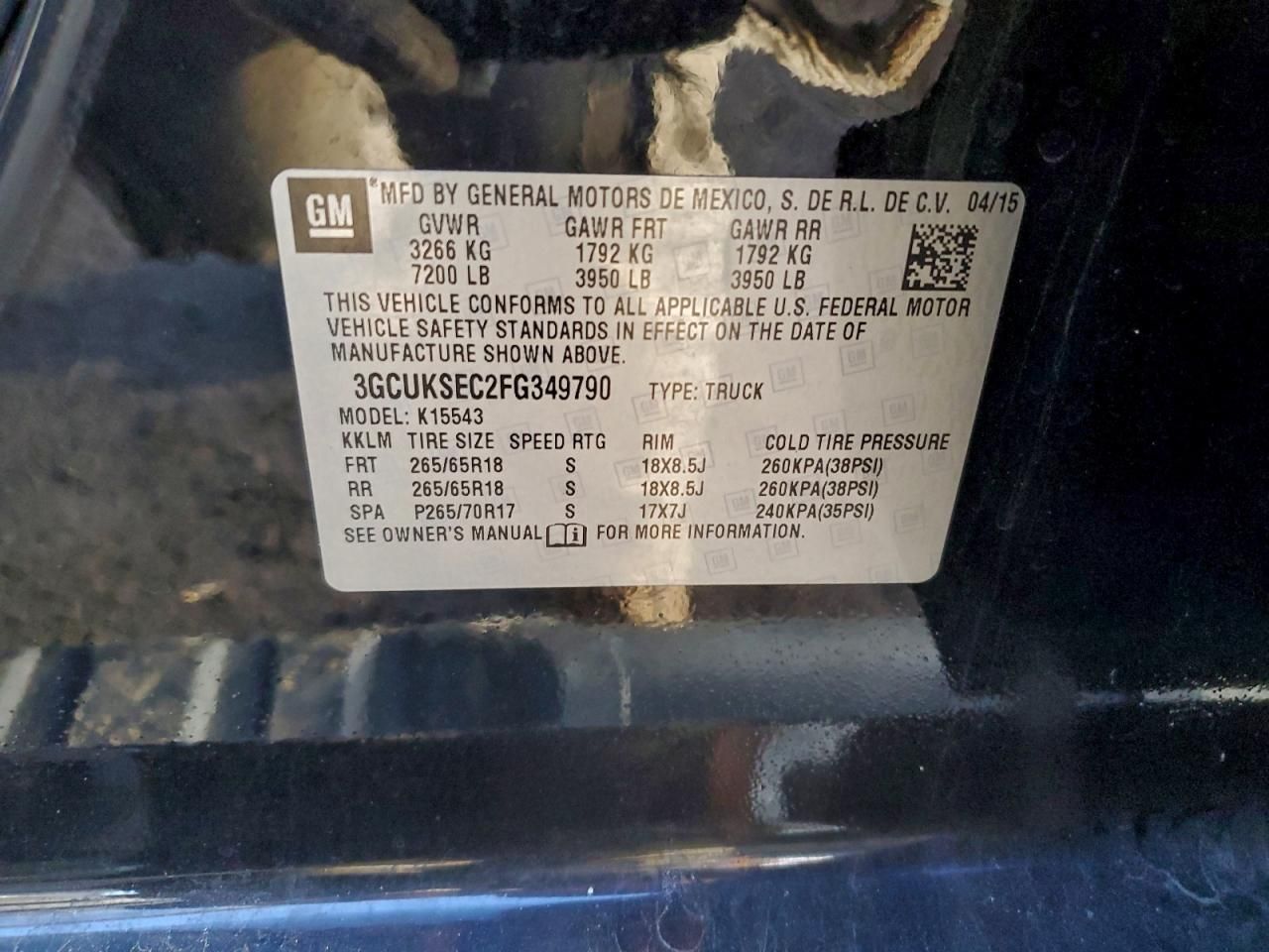 2015 Chevrolet Silverado K1500 ltz