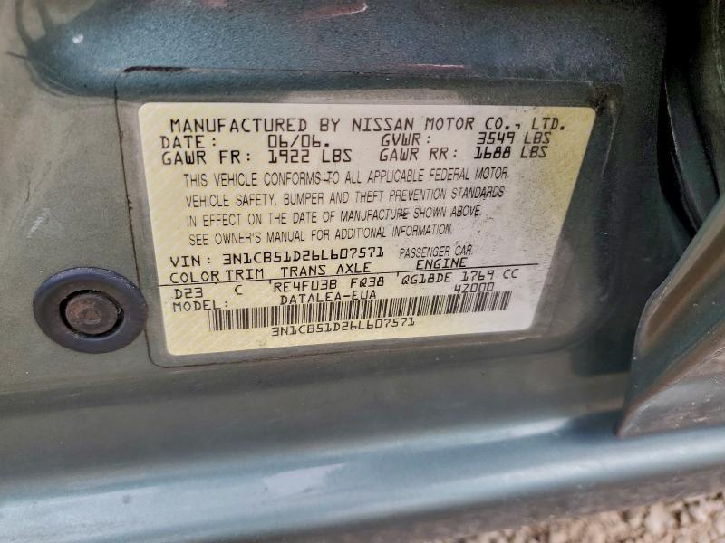 2006 Nissan Sentra 1.8