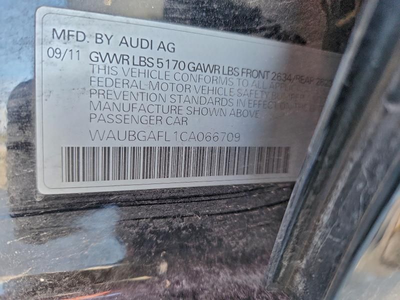 2012 Audi S4 Premium Plus