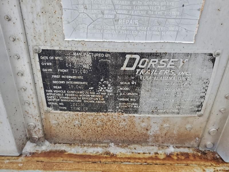 1977 Dorsey Trailers Trailer