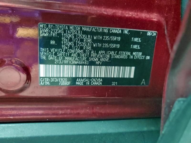 2024 Toyota Rav4 Adventure