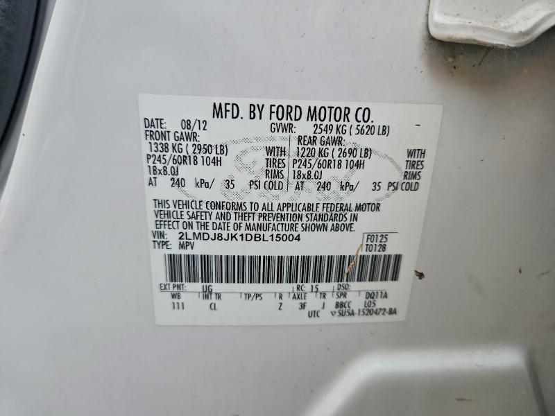 2013 Lincoln Townhouse MKX