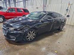 Salvage cars for sale from Copart Ham Lake, MN: 2017 Chevrolet Malibu lt