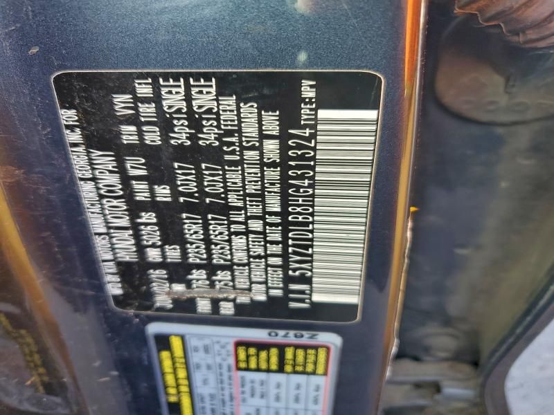 2017 Hyundai Santa fe Sport