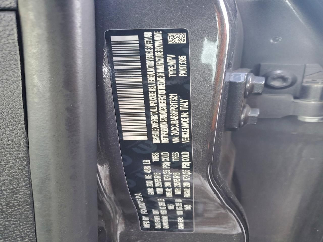 2017 Jeep Renegade Sport