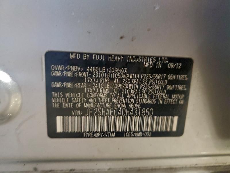 2013 Subaru Forester Limited