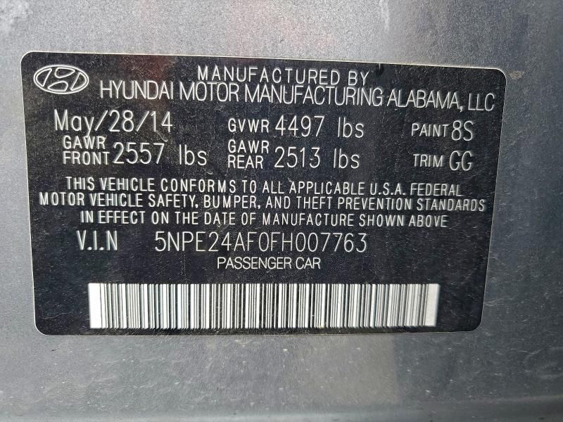 2015 Hyundai Sonata se