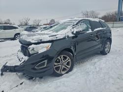 Ford Edge Titanium salvage cars for sale: 2015 Ford Edge Titanium