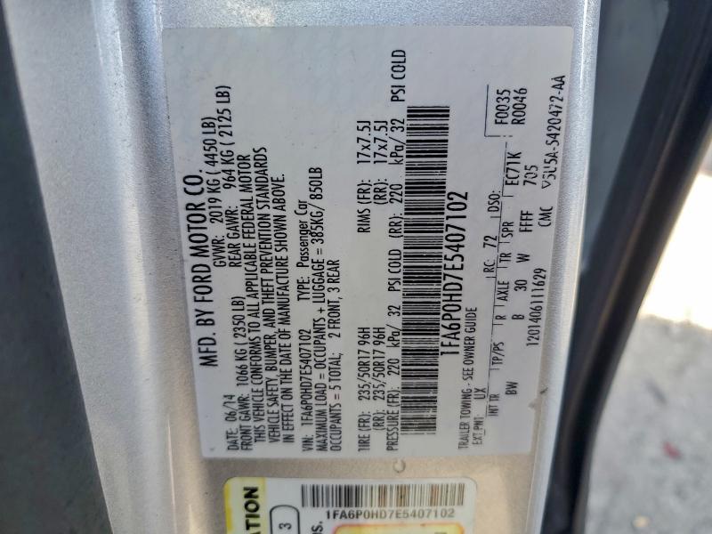 2014 Ford Fusion se