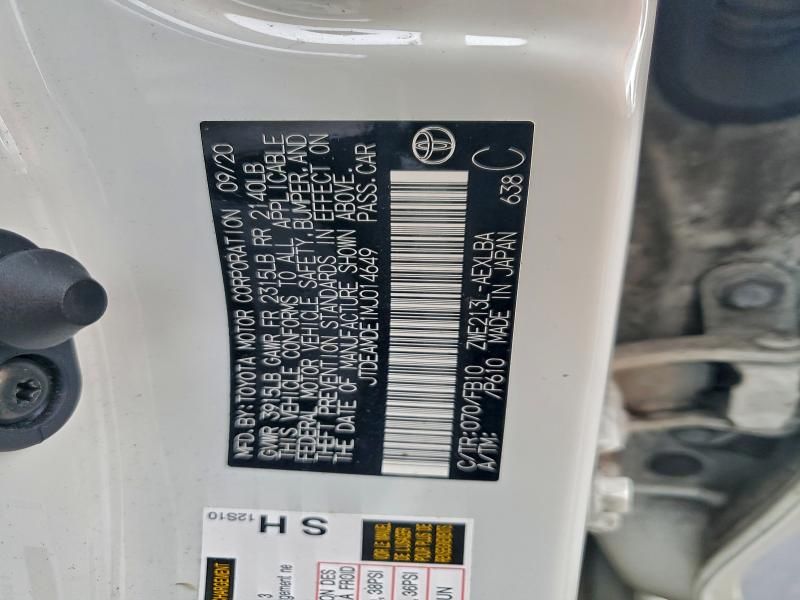 2021 Toyota Corolla le