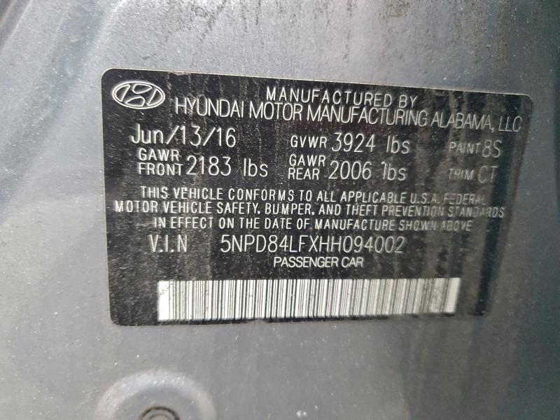 2017 Hyundai Elantra se