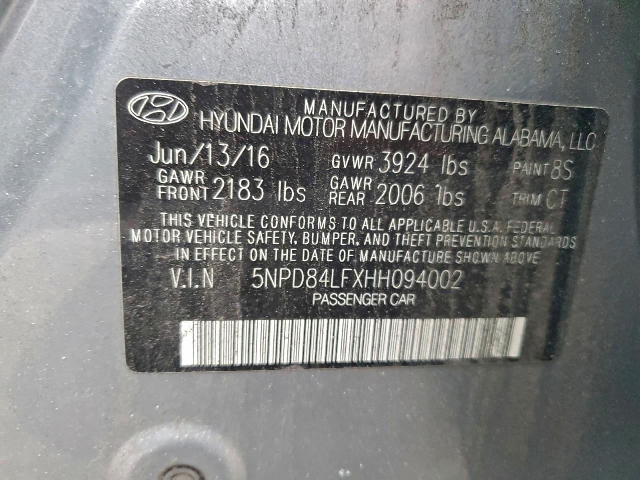 2017 Hyundai Elantra se