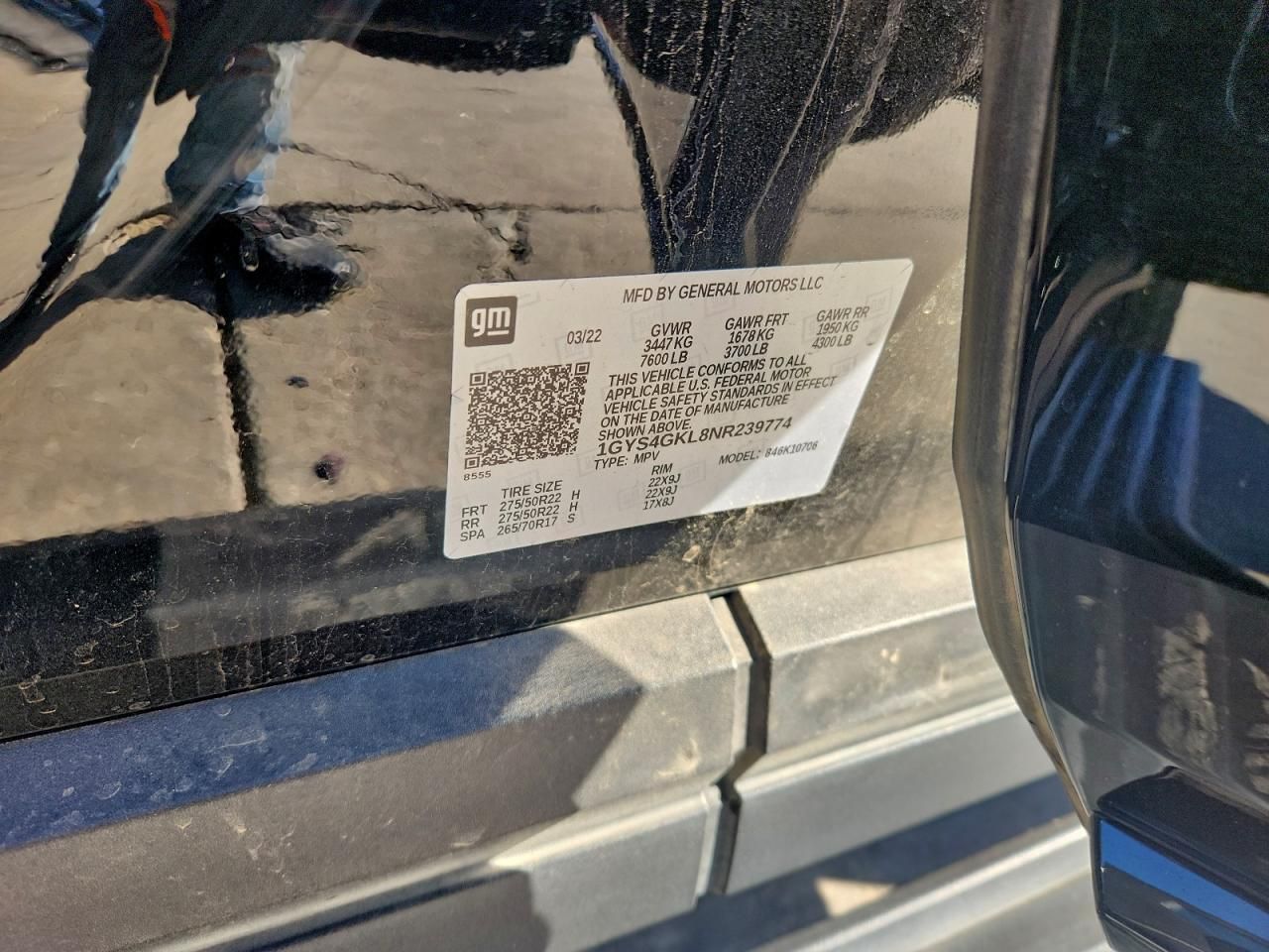 2022 Cadillac Escalade Sport Platinum