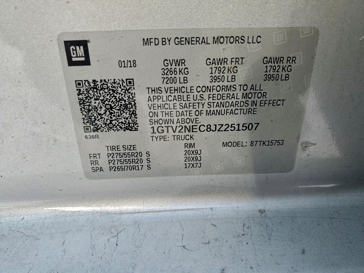 2018 GMC Sierra K1500 slt